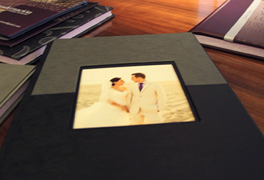 Post-producción y diseño de álbum de bodas